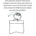that awesome moment