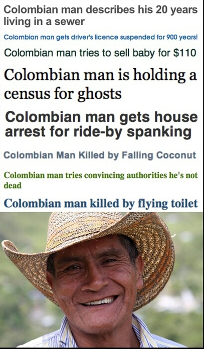 Colombians - meme