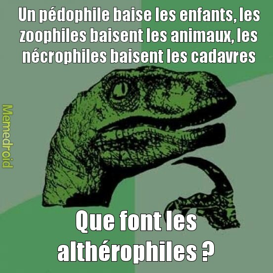 Althérophiles - meme