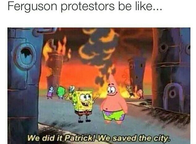 Ferguson be like - meme