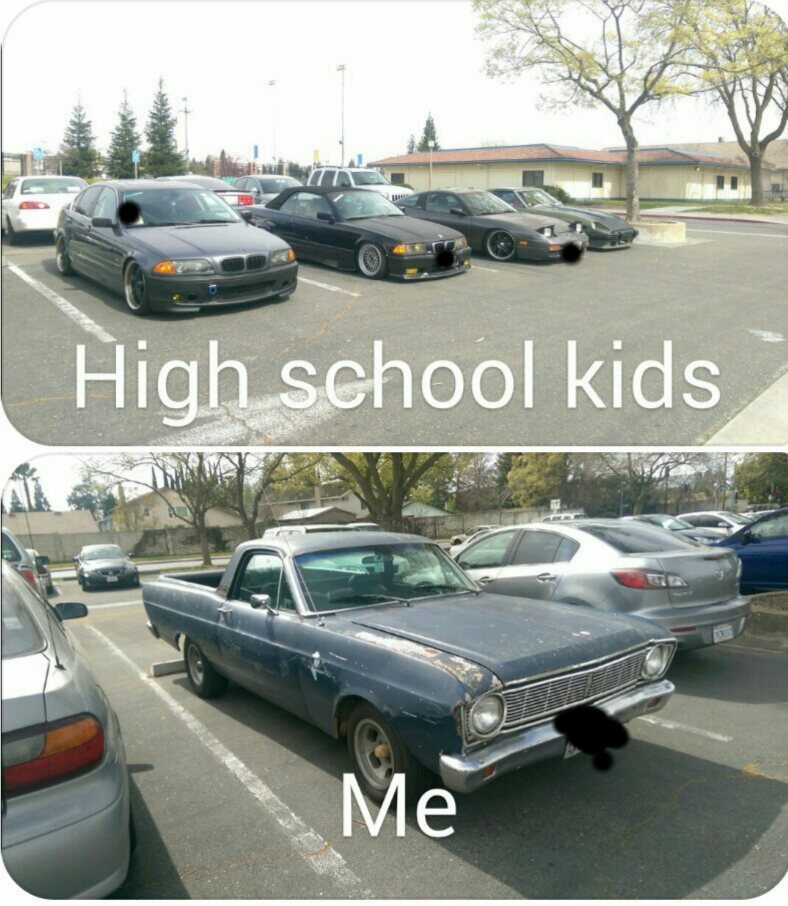 I'm not your everyday high school kid. - meme