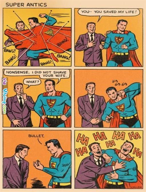 Superman is the best :D - meme