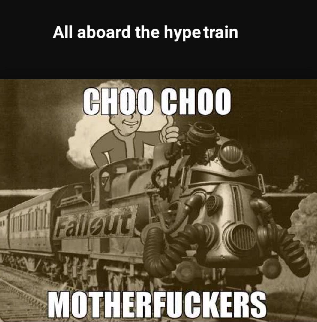 Hop on board for more Fallout memes