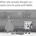 Third comment likes pizza and netflix 