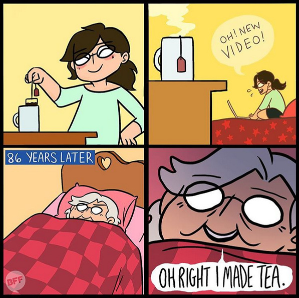 Don't forget your tea - meme