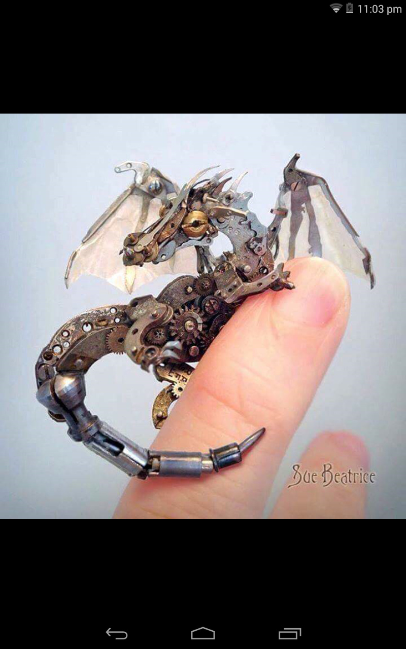 Its made out of old watch parts - meme