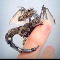Its made out of old watch parts