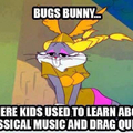 Bugs bunny dragg