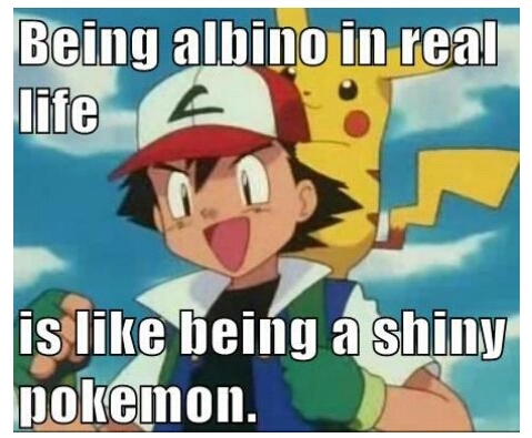 If you're albino, think about this ;D - meme