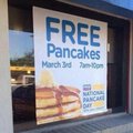 FREE PANCAKES MARCH 3RD