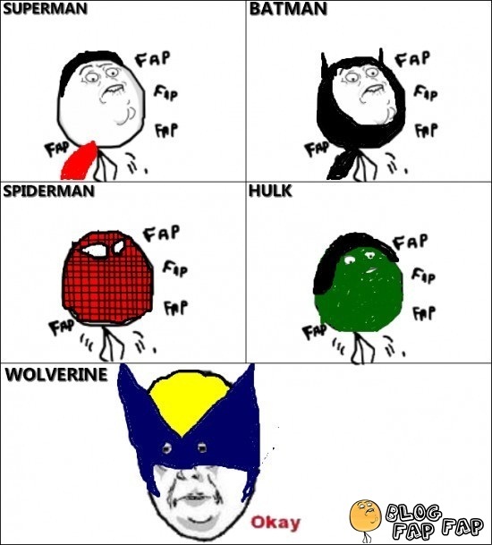 É Wolverine...não dá - meme