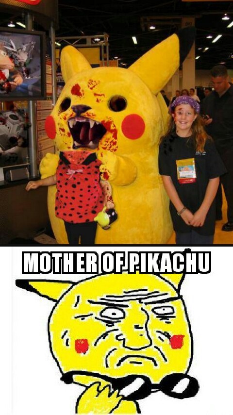 Pikachu satanico - meme