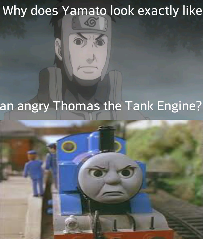 Angry Yamato is angry. - meme