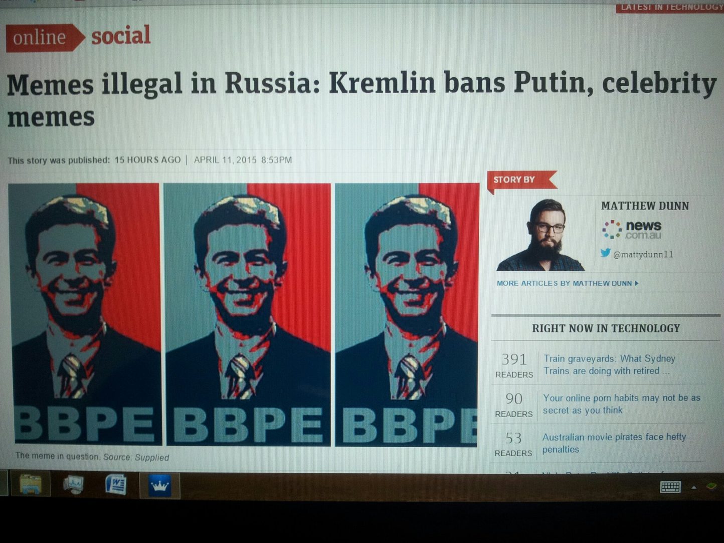 A moment of silence for Memedroiders in Russia