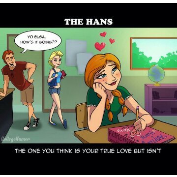 Third comment marries Hans. - meme