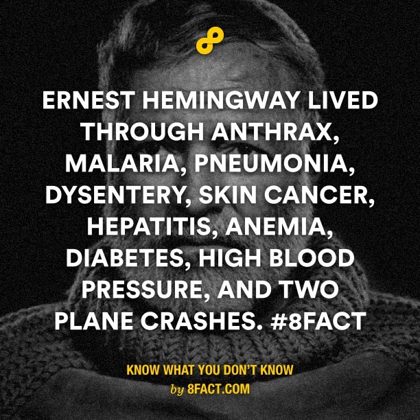 Ernest Hemingway - meme