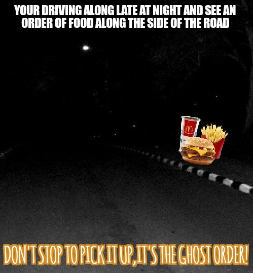 The ghost order - meme