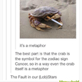 The Fault in Our Crabs