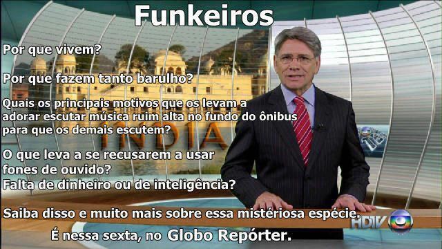 No Globo Reporter - meme