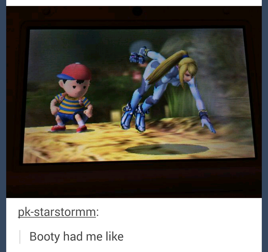 Samus has the best Nintendo booty! - meme