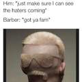Title has this haircut