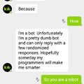 Robot confirmed