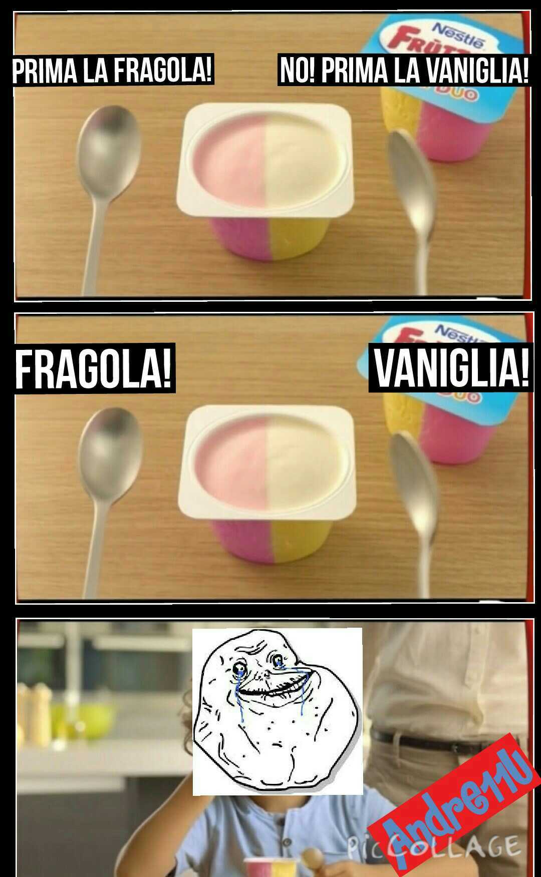 Yogurt alone - meme