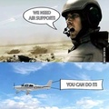 Air support...