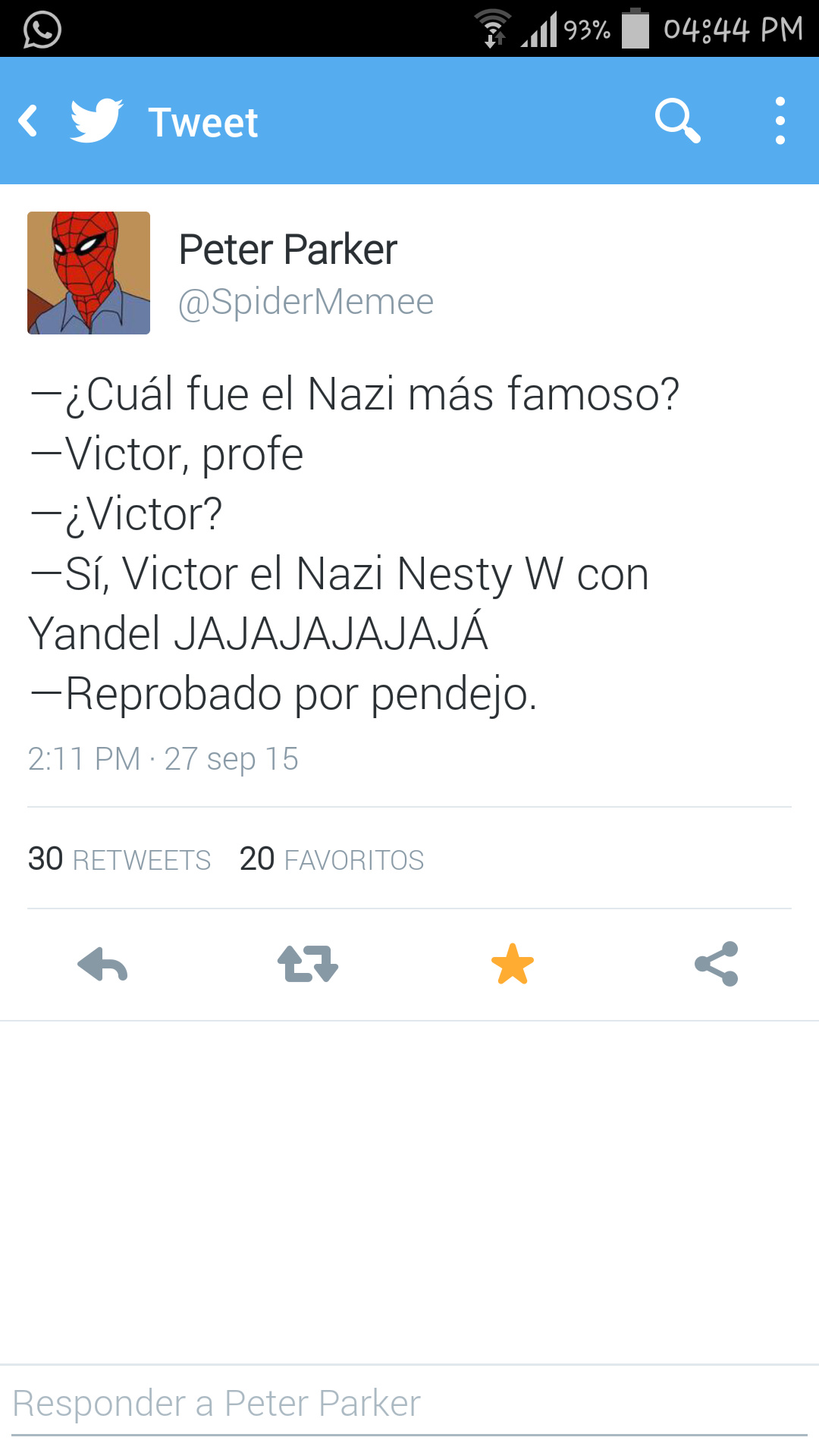 Victor el nazi :v - meme