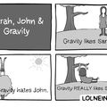 gravity is horny