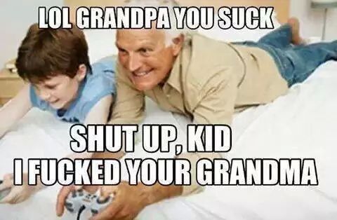 Oh grandpa - meme