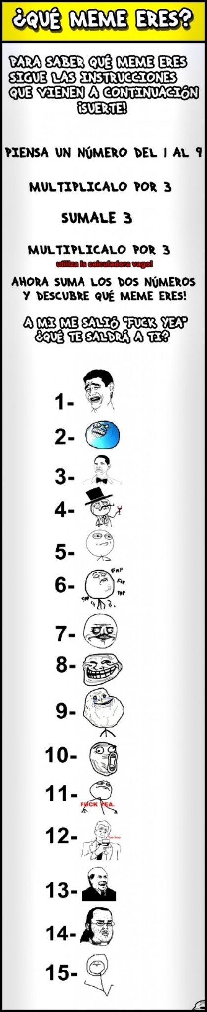 Cual eres tu ? - meme