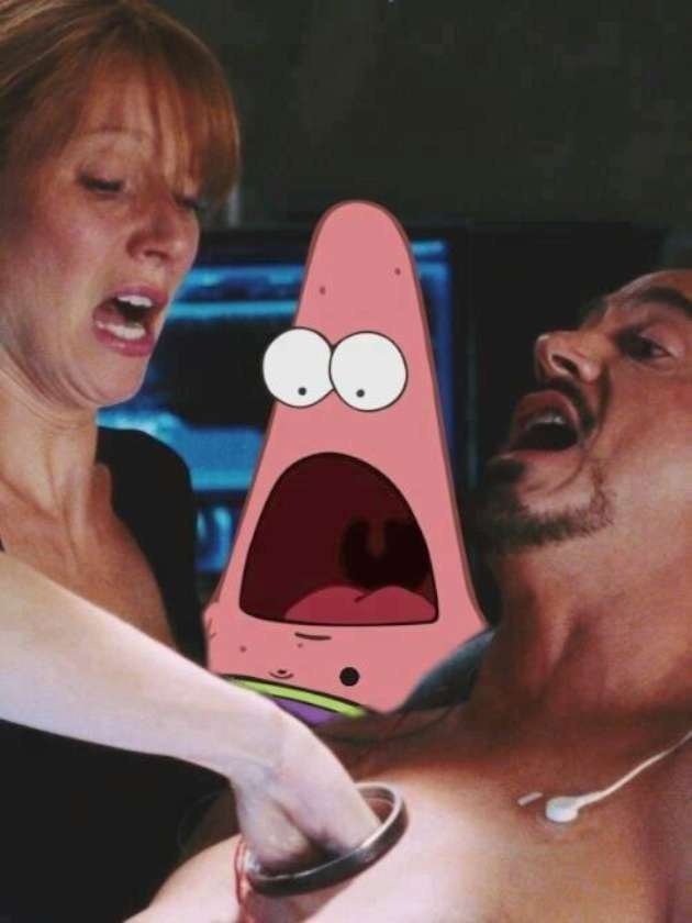 Ooh Patrick.. You craycray - meme
