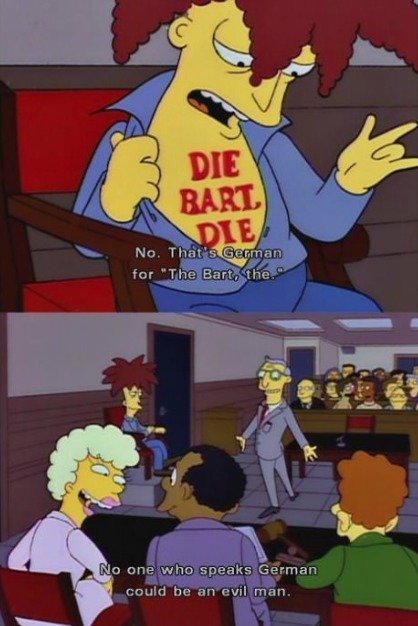 The Bart the - meme