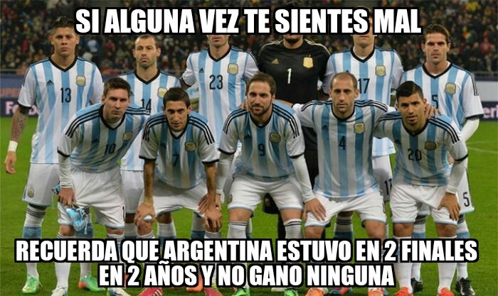 Disculpa a los argentinos - meme