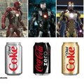 Coca cola est iron man