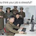 "Tu crois que ton job est stressant ?"