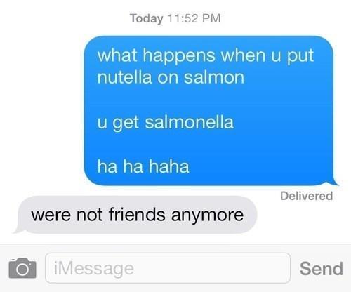Oh that salmonella o' mine - meme