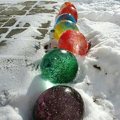 Marbles or giant lollipops without sticks?