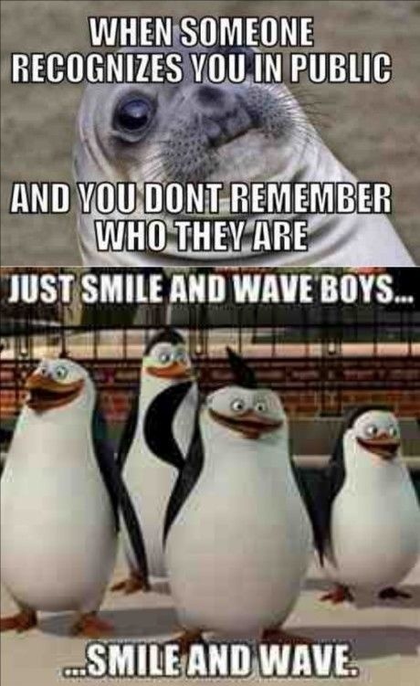 Everyone just smile and wave at first comment..........*smile*   * wave* - meme