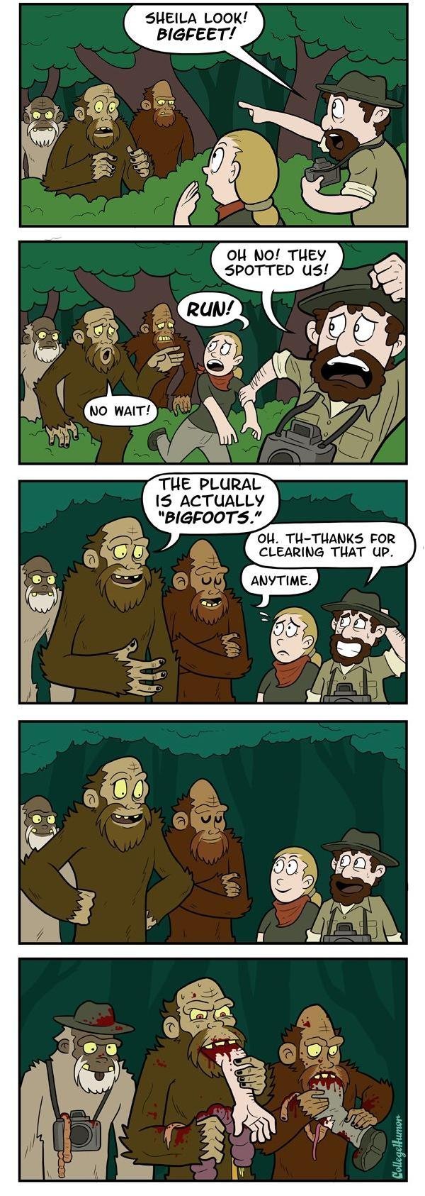 ''Bigfoots'' - meme