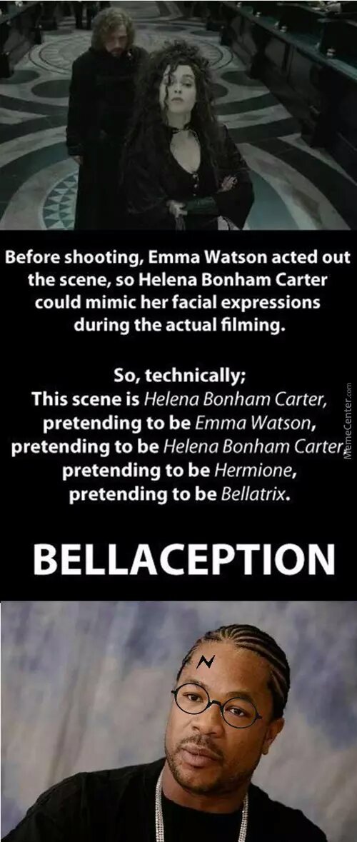 bellaception - meme