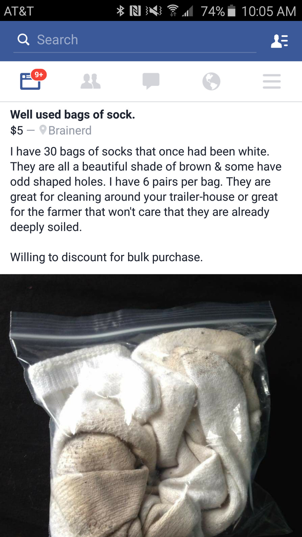 My local town buy/sell fb page - meme