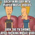 Yup. Who watched beavis and butthead?