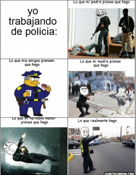 Policia - meme