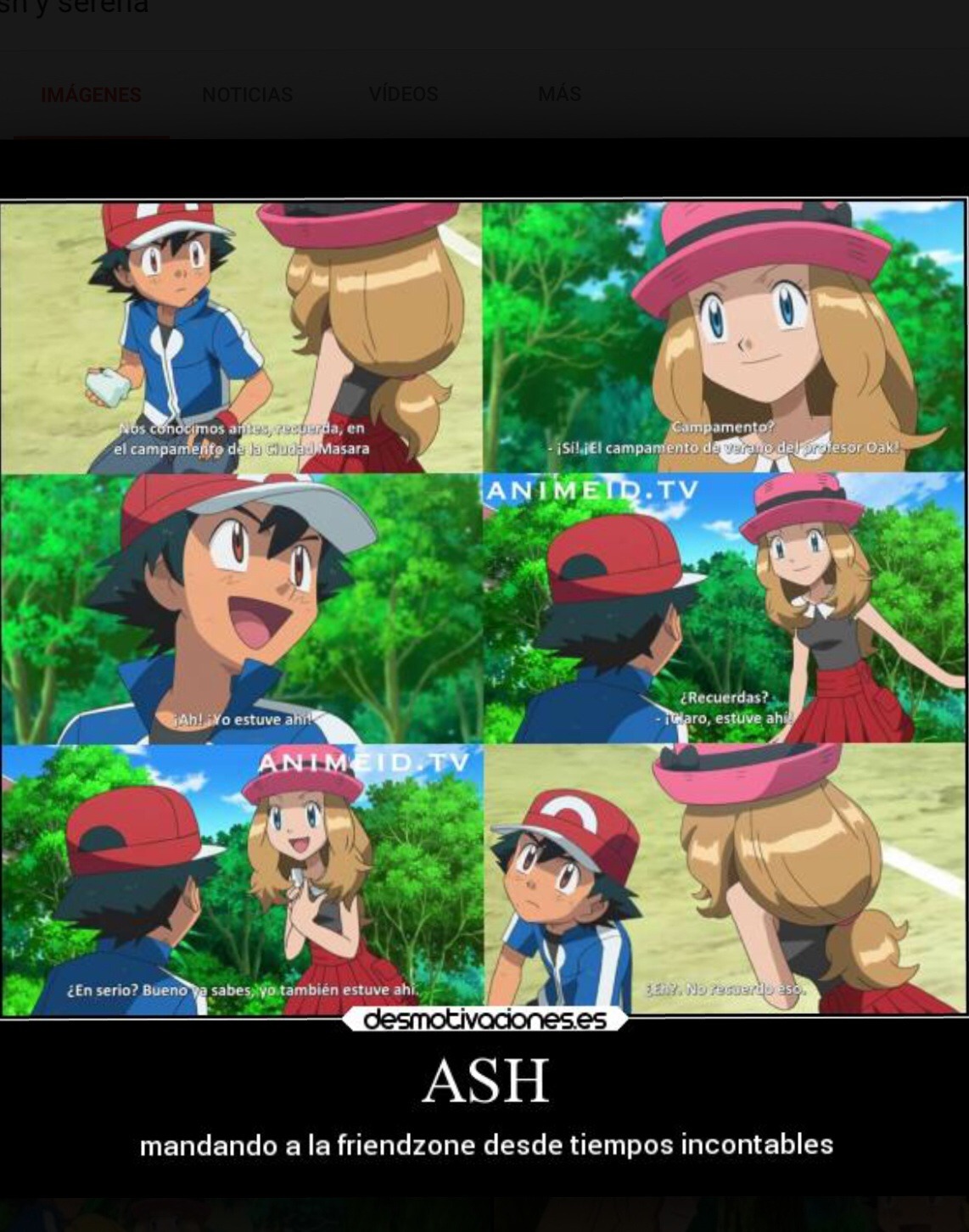 Ese ash es todo un loquillo - meme
