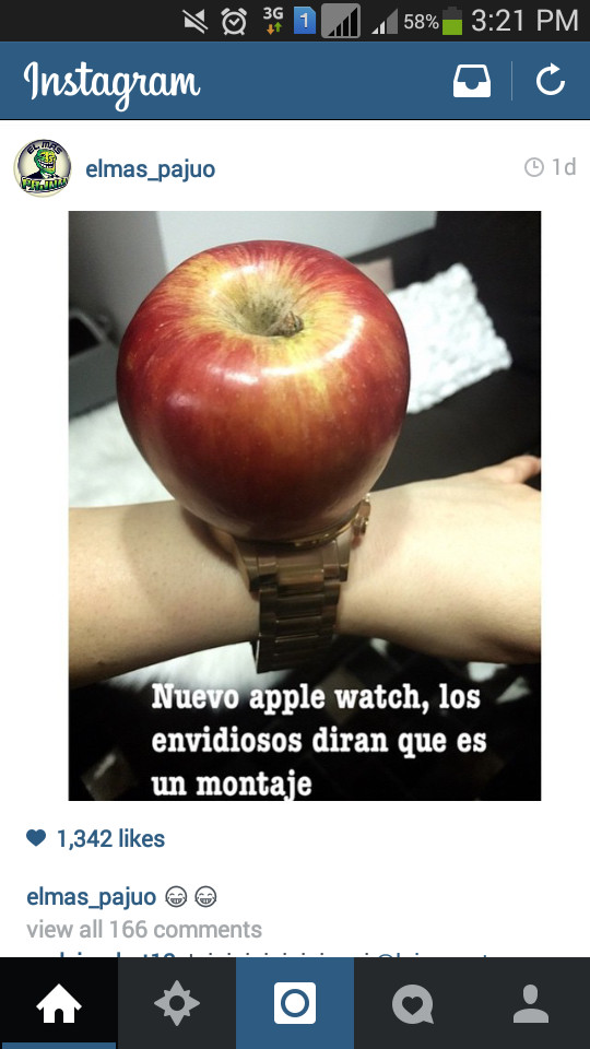 Nuevo Apple Watch - meme