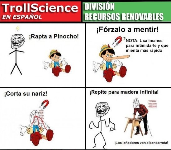Troll science - meme