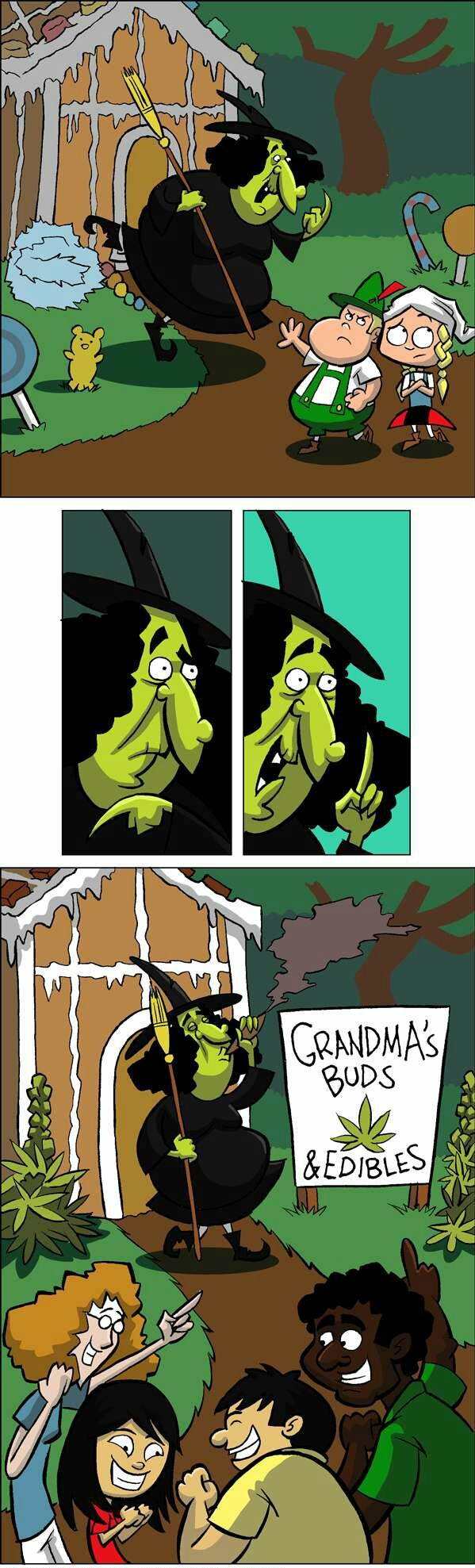 a smartass witch - meme