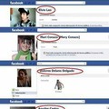 Nombres de Facebook....